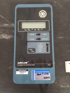 Thumbnail image of AirFlow AV-2 Air Velocity & Volume Flow Meter Lab
