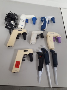 Thumbnail image of Lot of 9 Multi-Brand Pipet-Aid Controllers Fisherbrand Jencons Pipettes Lab