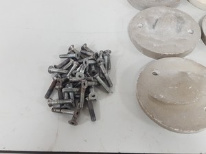 Thumbnail image of Lot of 25 Grey / White Bouldering / Rock Climbing Grips Hand / Foot - With Bolts