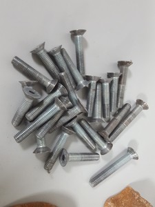 Thumbnail image of Lot of 25 Orange Bouldering / Rock Climbing Grips Hand / Foot - With Bolts