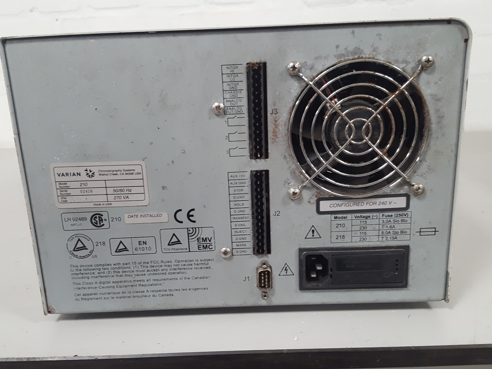 Image of 2x Varian Polaris 210 Solvent Delivery Module Lab HPLC - Spares Repairs