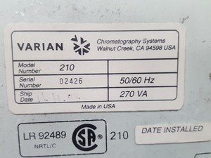 Thumbnail image of 2x Varian Polaris 210 Solvent Delivery Module Lab HPLC - Spares Repairs