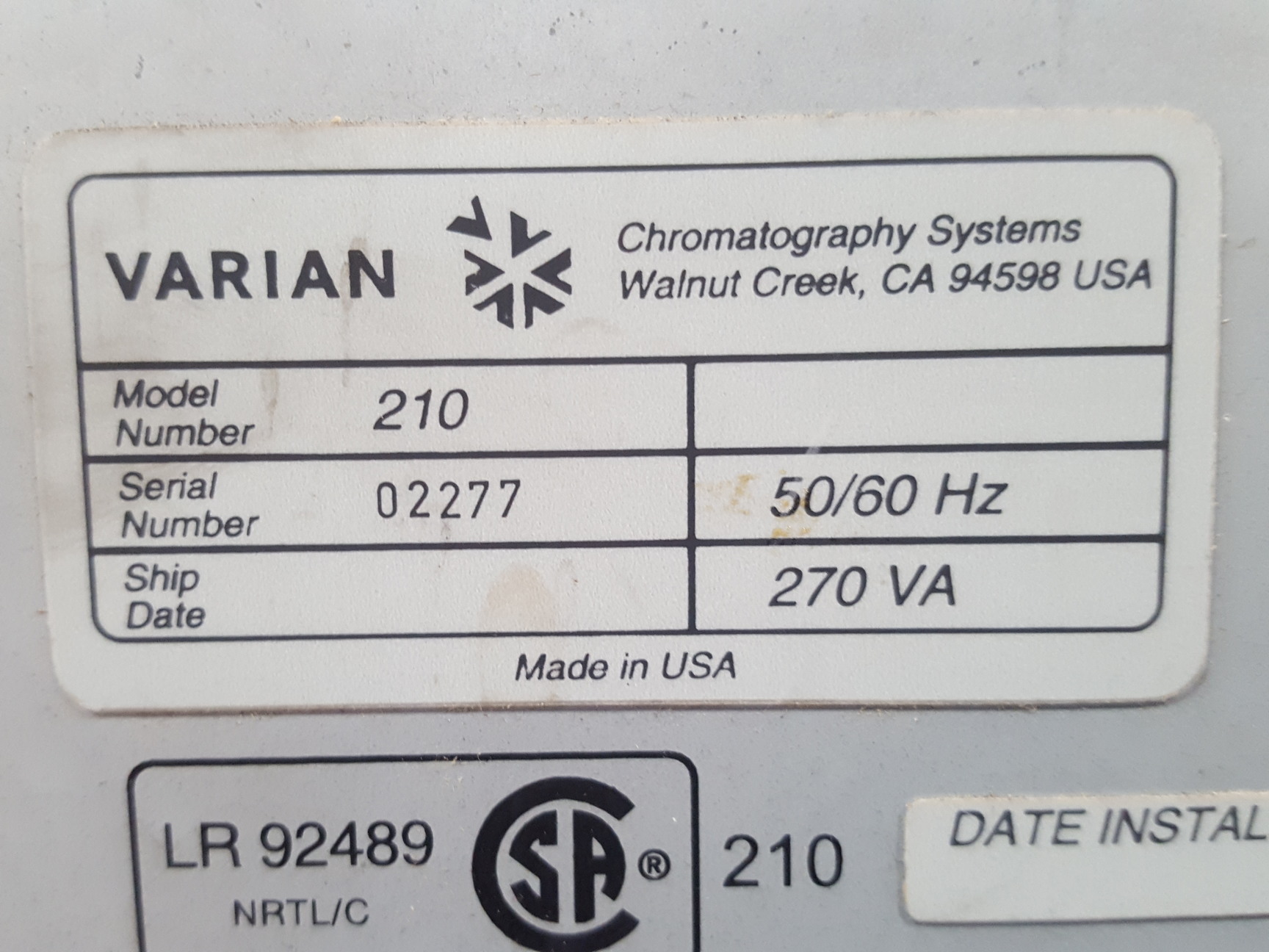 Image of 2x Varian Polaris 210 Solvent Delivery Module Lab HPLC - Spares Repairs