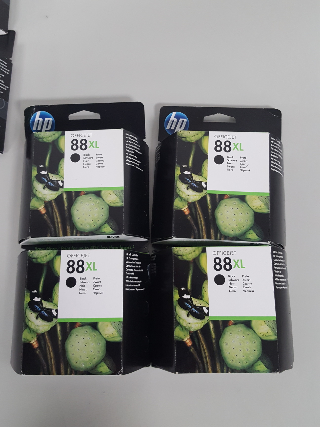 Image of Lot of 13x HP 88 Series Multi Color Printer Ink Toner Cartridges