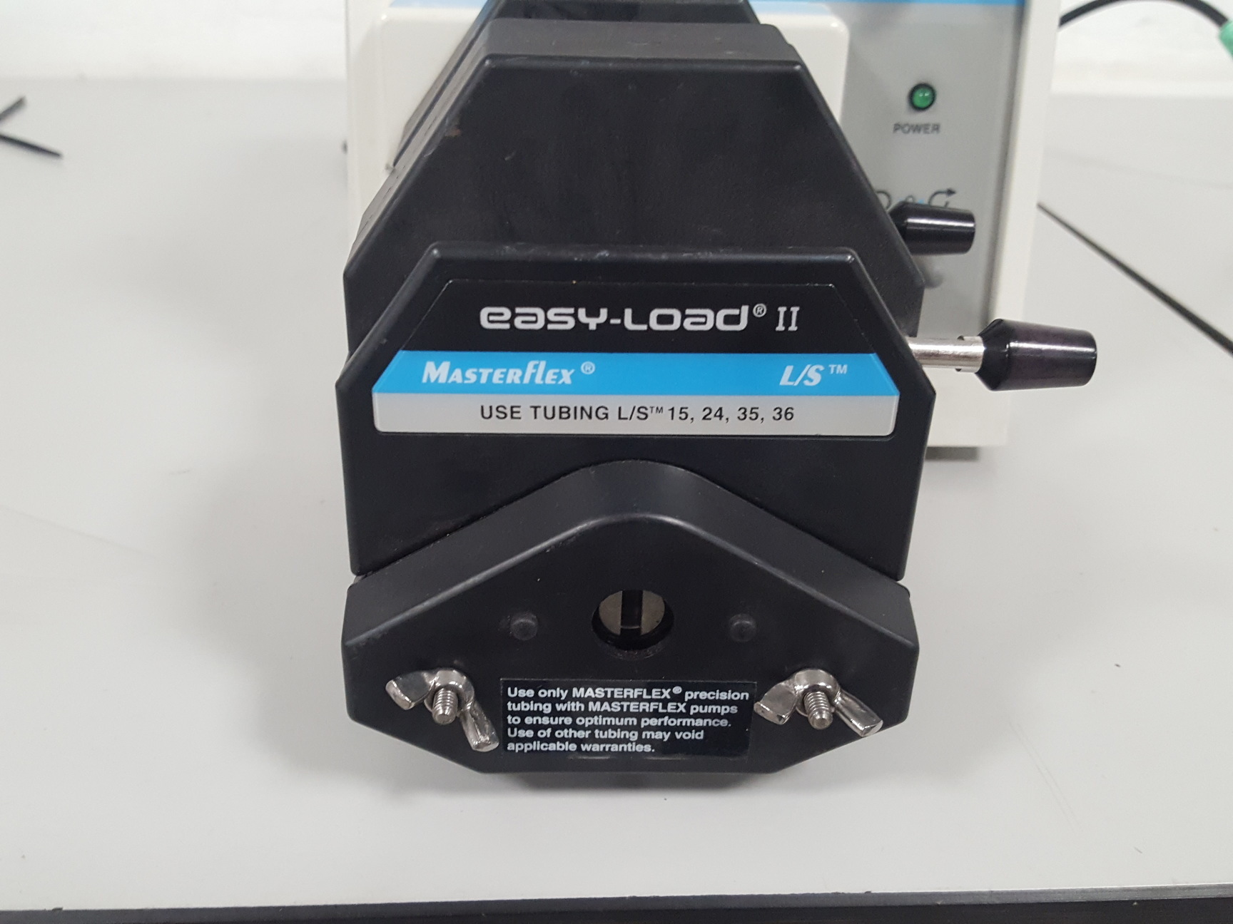 Image of Cole Parmer Masterflex Console Drive + Easy Load II Peristaltic Pump 7520-67 