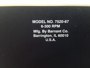 Thumbnail image of Cole Parmer Masterflex Console Drive + Easy Load II Peristaltic Pump 7520-67 
