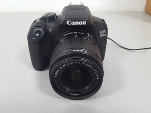 Thumbnail image of Canon EOS 1300D Digital SLR Camera + AC Adapter + 18-55mm Lens