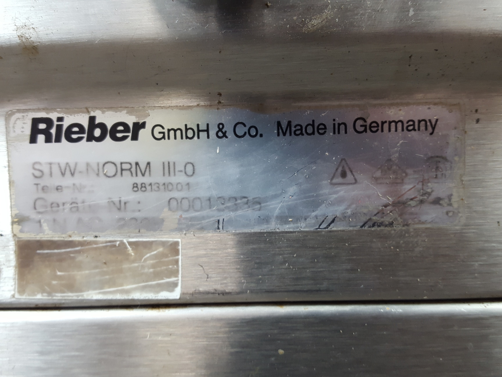 Image of BGL Rieber Themomat Under Counter Warming Oven Triple Hot Cupboard STW-NORM III-