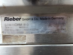 Thumbnail image of BGL Rieber Themomat Under Counter Warming Oven Triple Hot Cupboard STW-NORM III-