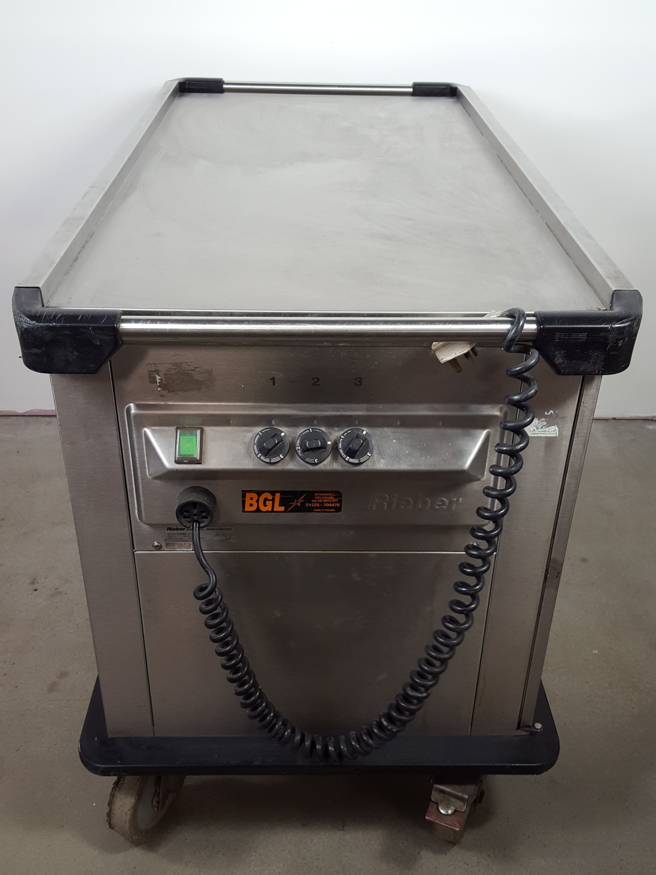 Image of BGL Rieber Themomat Under Counter Warming Oven Triple Hot Cupboard STW-NORM III-