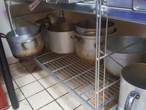 Thumbnail image of Job Lot of Catering, Coffee Pots, Baking Trays, Soup, Gravy Stainless Steel