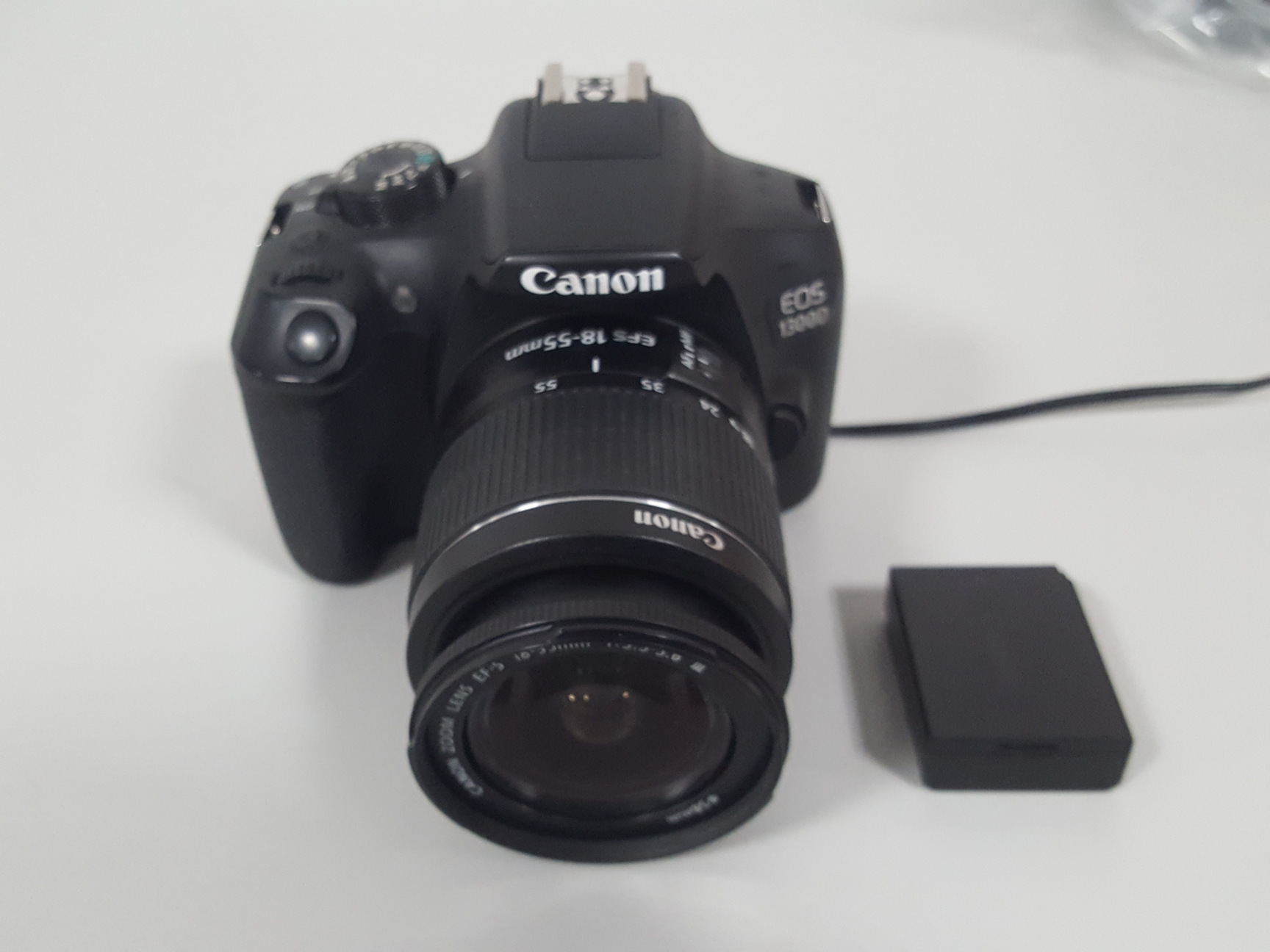 Image of Canon EOS 1300D Digital SLR Camera + 18-55mm Lens DSLR