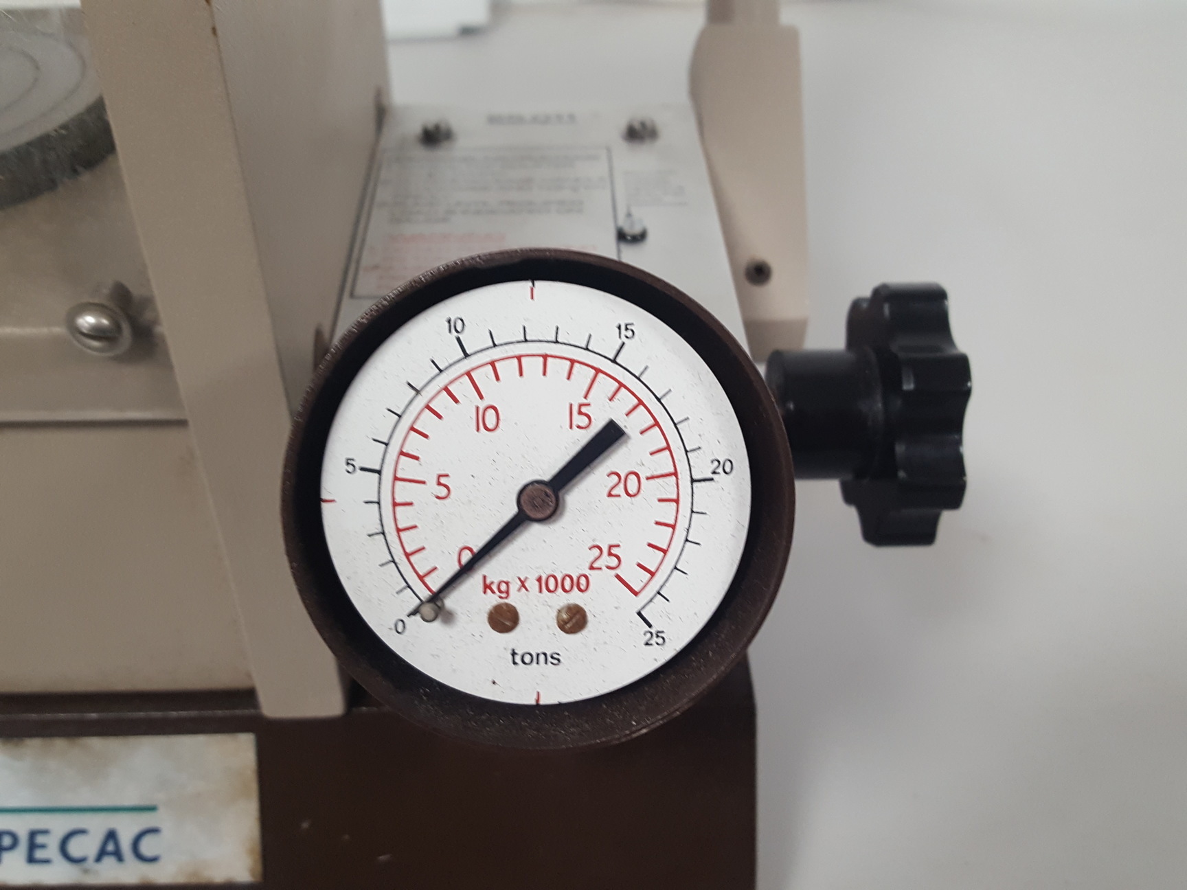 Image of Specac Hydraulic Press Lab Pellet Press FTIR + XRF (Spare & Repairs)