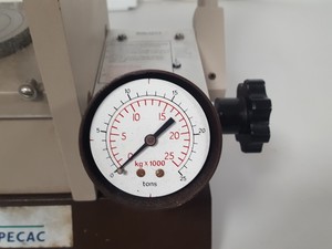 Thumbnail image of Specac Hydraulic Press Lab Pellet Press FTIR + XRF (Spare & Repairs)
