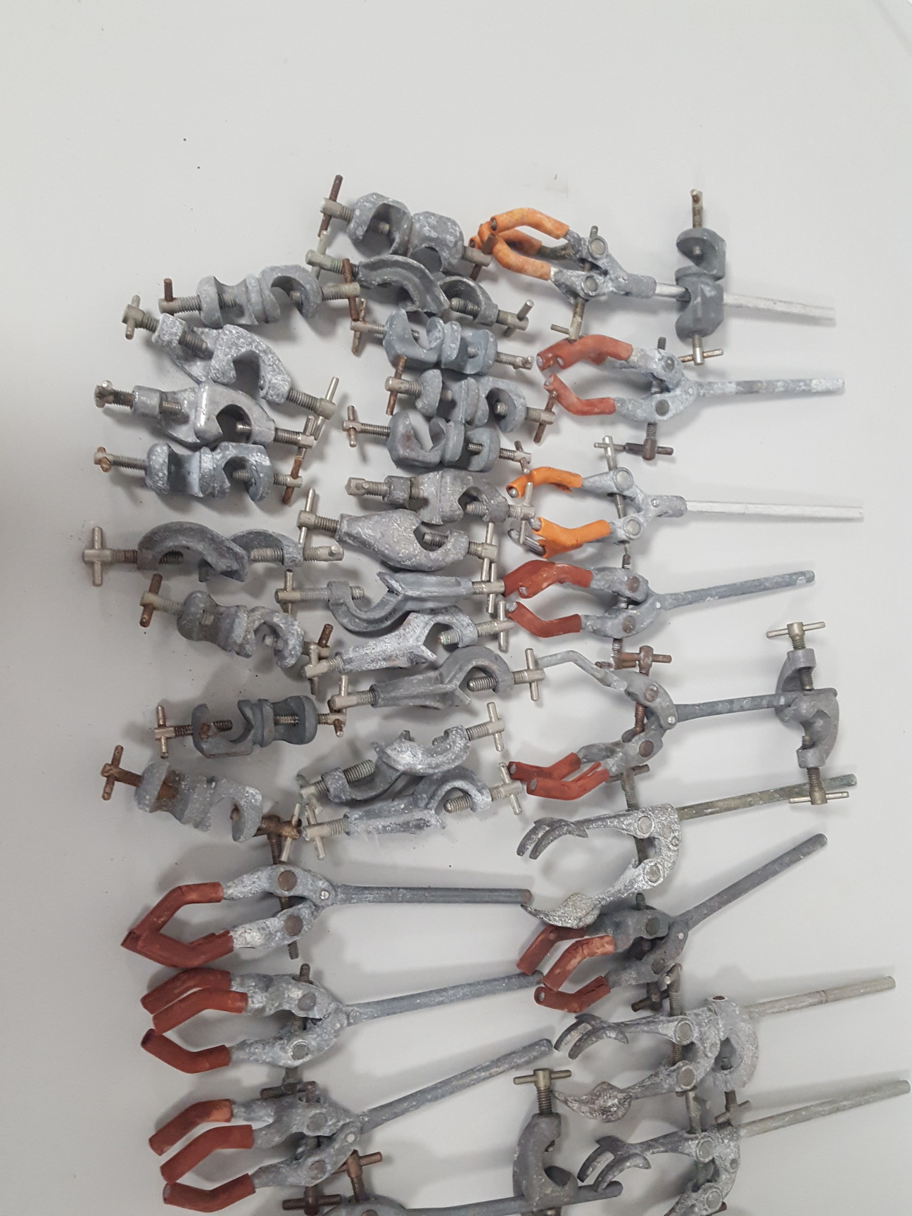 Image of Job Lot of Teaching / Chemistry / Lab Glassware Clamps for Clamp Stands