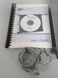 Thumbnail image of BioTek Lonza ELx808IUBWI Absorbance Microplate Reader + KC4 Software Lab