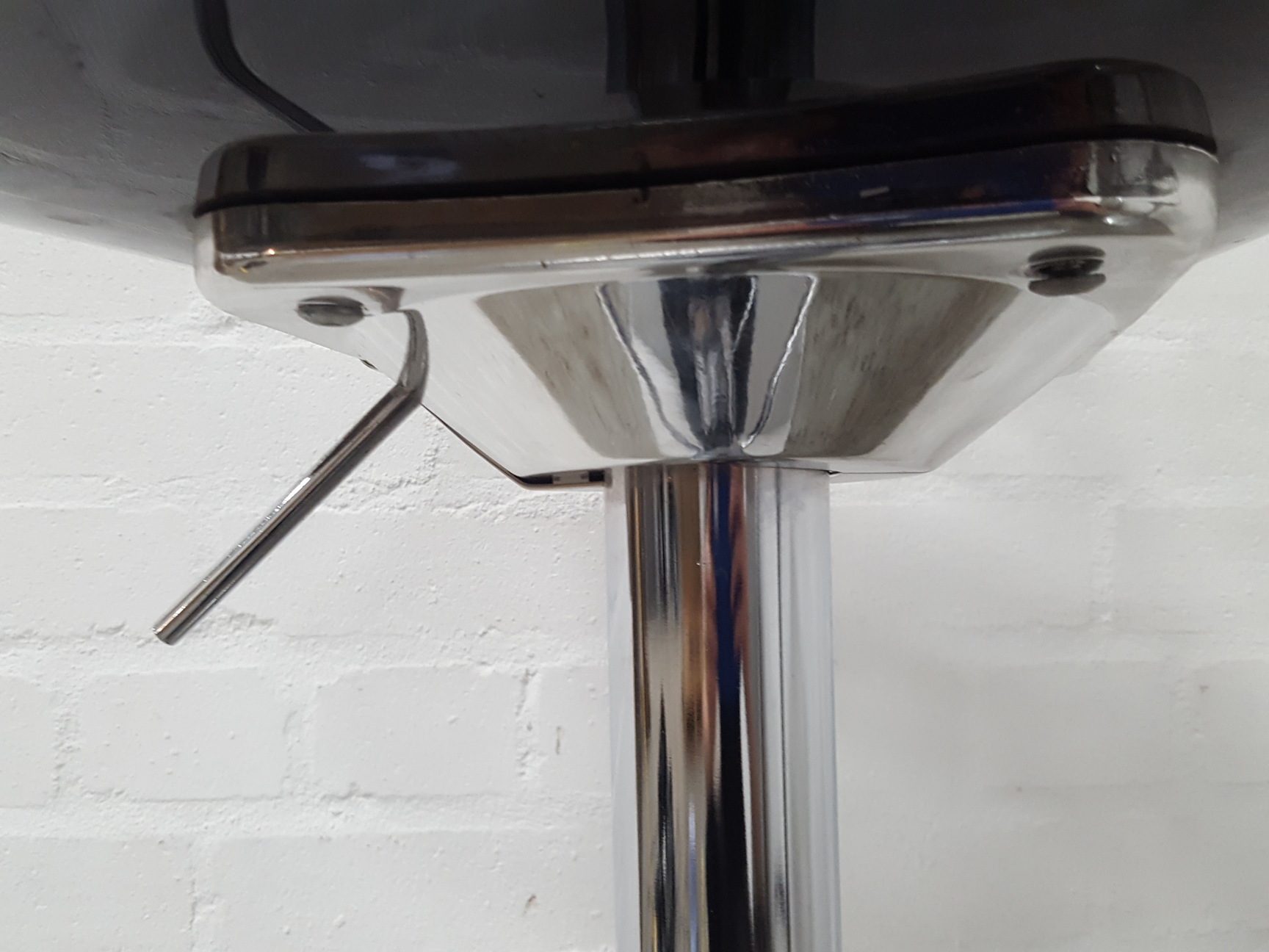 Image of 2x Jam Calligaris Bar Stool Chair Italian Designer Acrylic