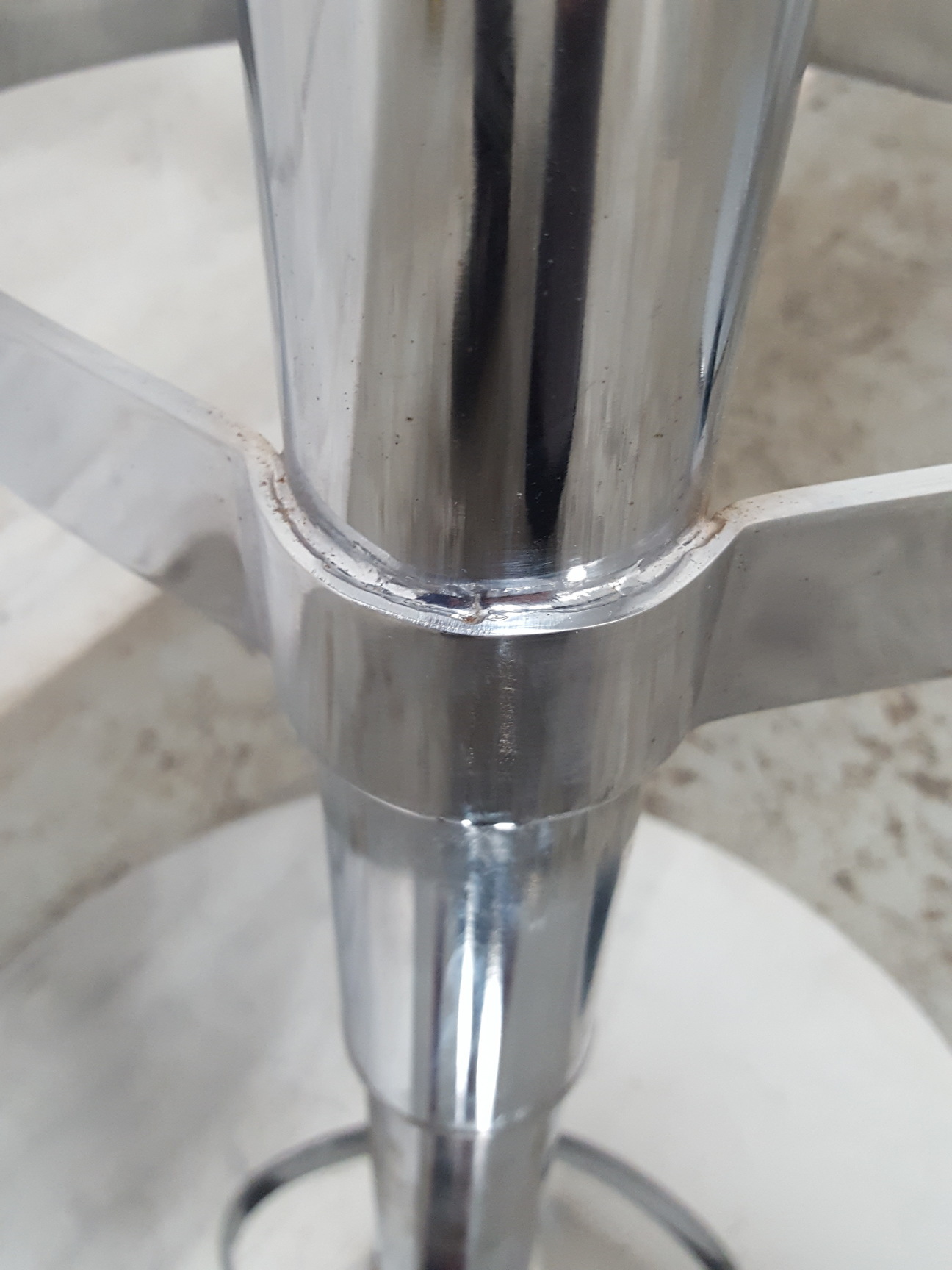 Image of 2x Jam Calligaris Bar Stool Chair Italian Designer Acrylic