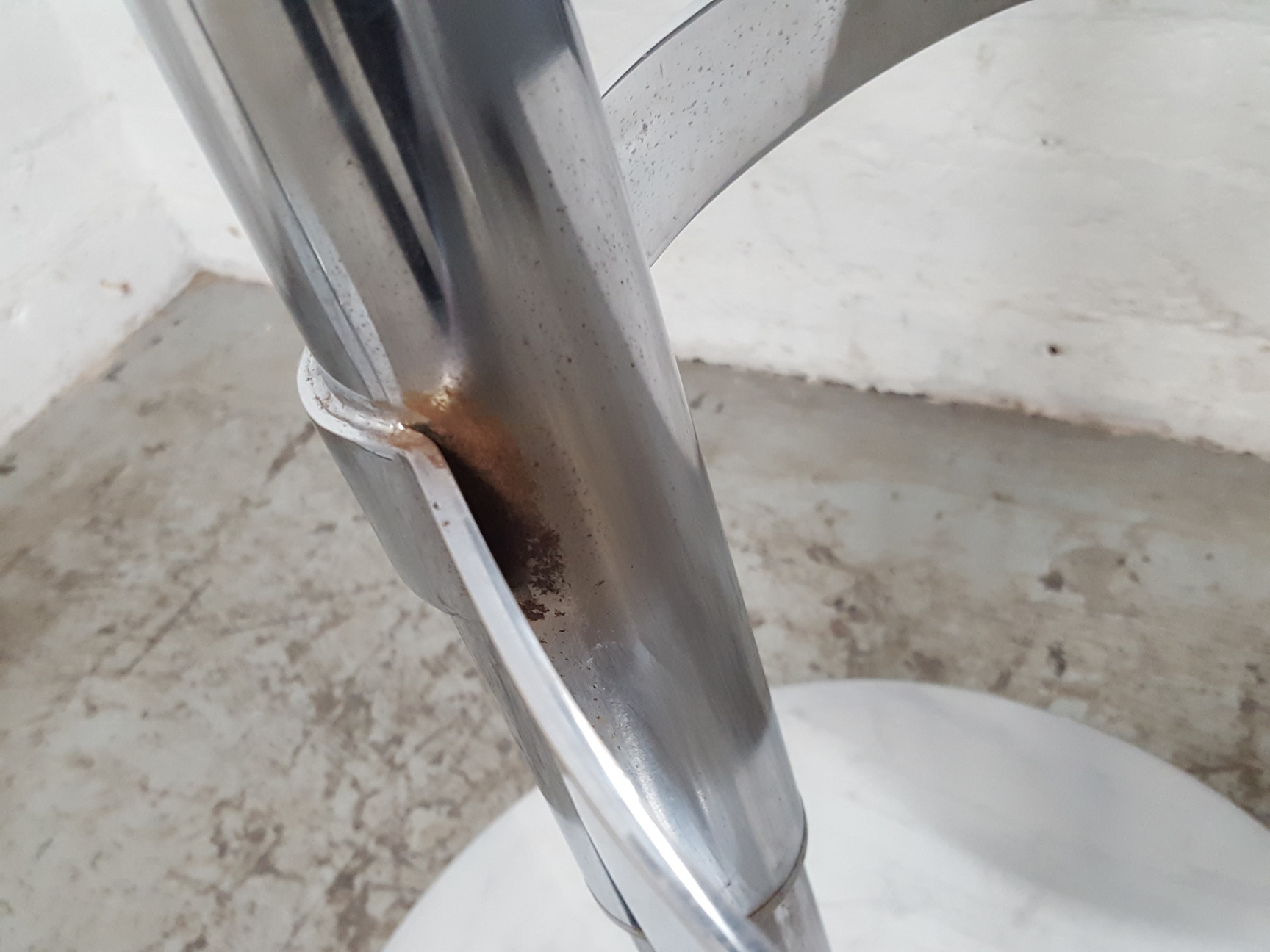 Image of 2x Jam Calligaris Bar Stool Chair Italian Designer Acrylic