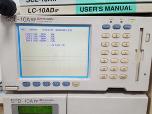 Thumbnail image of Shimadzu SCL-10A VP, SCL-10A VP, DGU-14A, LC-10AD VP HPLC + Software