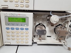 Thumbnail image of Shimadzu SCL-10A VP, SCL-10A VP, DGU-14A, LC-10AD VP HPLC + Software