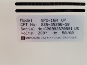 Thumbnail image of Shimadzu SCL-10A VP, SCL-10A VP, DGU-14A, LC-10AD VP HPLC + Software