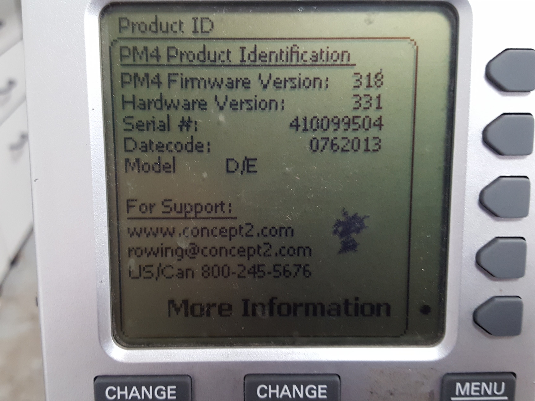 Image of Concept 2 Model D Indoor Rowing Machine With PM4 Monitor Gym Commercial