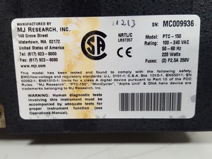 Thumbnail image of MJ Research MiniCycler PTC-150 Thermal Cycler PCR Lab