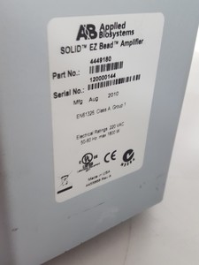 Thumbnail image of Applied Biosystems Solid EZ Beam System Emulsifier, Enrichment & Amplifier Lab