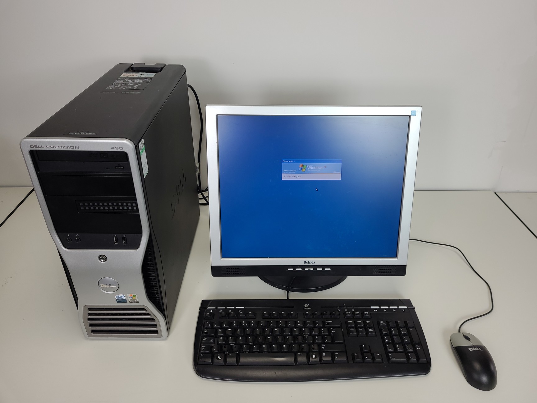 Image of Dell Precision 490 Desktop PC with Sealevel 7106 PCi Card (Affymetrix) Lab