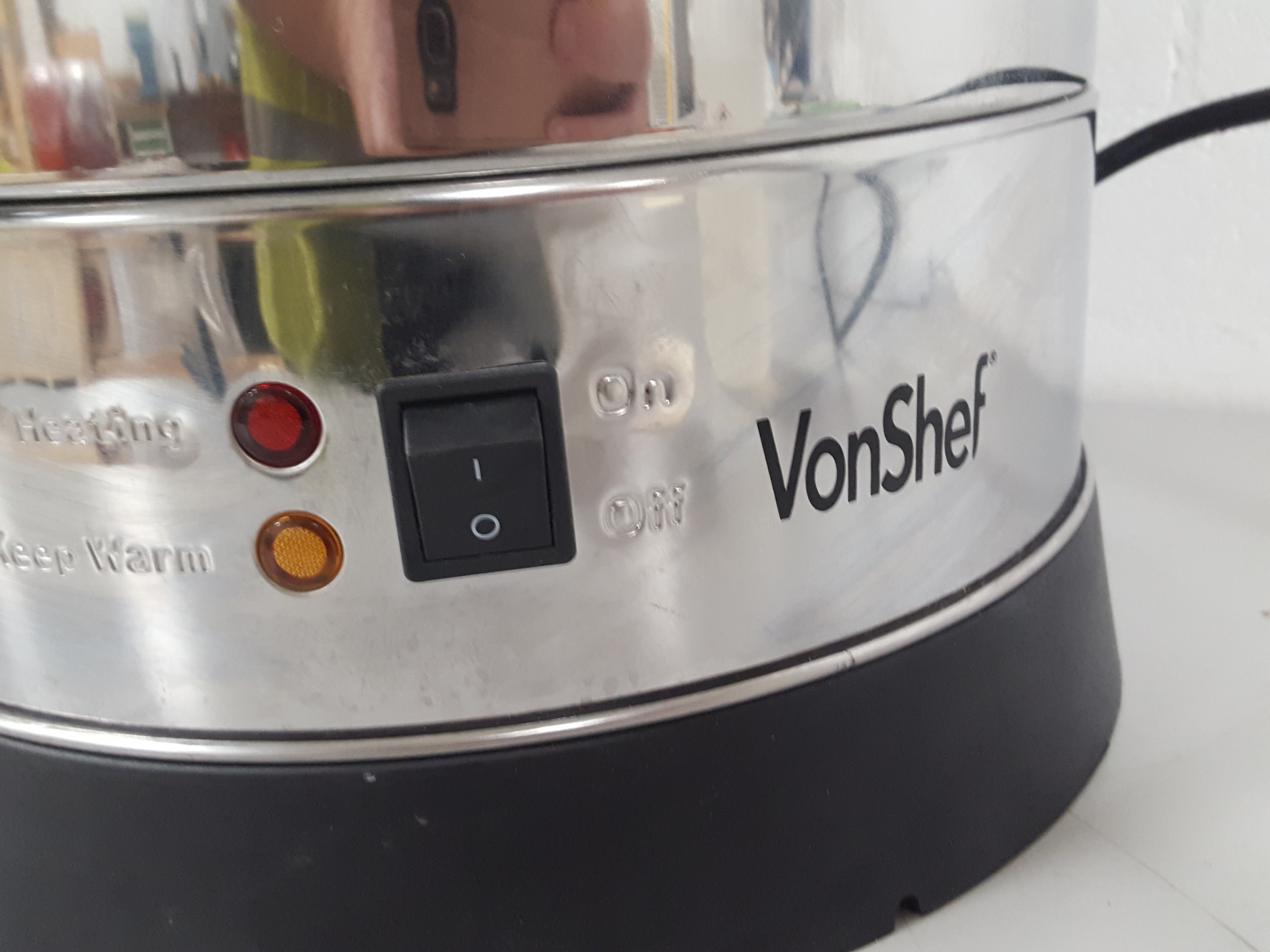 VonShef 13L 2500W 07/257 Catering Urn Hot Water Dispenser