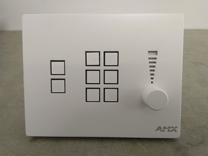 Thumbnail image of AMX Novara CP-3008 ControlPad 8-button Keypad FG1302-08-White, NEW
