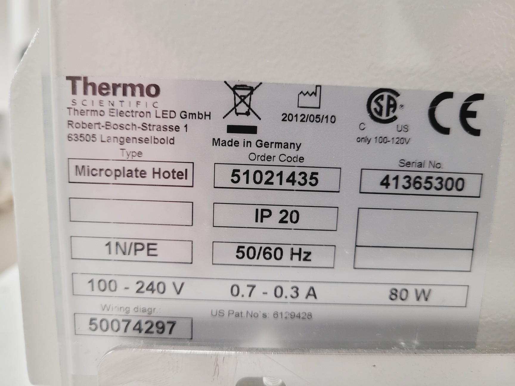 Image of Thermo Scientific Cytomat Microplate Hotel Lab