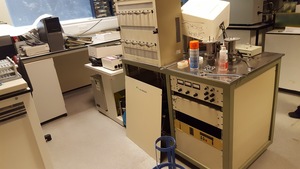 Thumbnail image of VG Micromass IS1059 Mass Spectrometer System + Vacuum Pumps & Accessories 