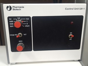 Thumbnail image of Pharmacia HPLC System 3x P-500 Pumps Fraction Collector, Controller LLC-501 Plus