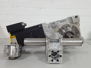 Thumbnail image of Baldor Brushless AC Servomotor SV90B-275A Motor + Gearbox Gudel 454518