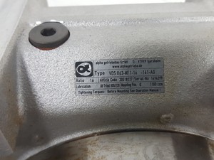 Thumbnail image of Baldor Brushless AC Servomotor SV90B-275A Motor + Gearbox Gudel 454518