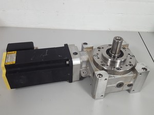 Thumbnail image of Baldor Brushless AC Servomotor SV90B-275A Motor + Gearbox Gudel 454518