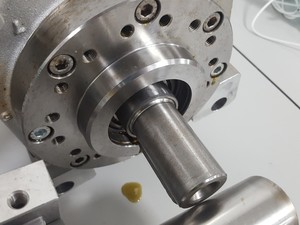 Thumbnail image of Baldor Brushless AC Servomotor SV90B-275A Motor + Gearbox Gudel 454518