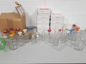 Thumbnail image of Lot of Volac Disposable Glass Pasteur Pippete & Glass Bottles Lab Glassware