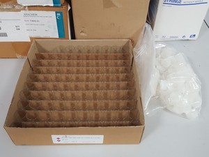 Thumbnail image of Job Lot Lab Plastic BD Syringes Plastik Pak Whatman Beakers 5mL Kimble 73660-20 