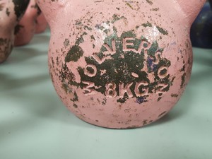 Thumbnail image of Wolverson Jordan 4kg 6kg 8kg 10kg Kettlebells Gym Equipment