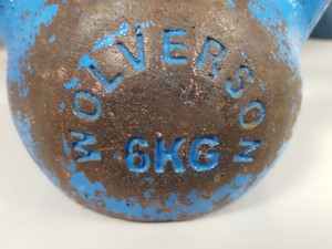 Thumbnail image of Wolverson Jordan 4kg 6kg 8kg 10kg Kettlebells Gym Equipment