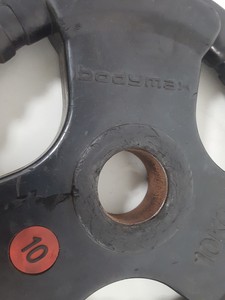 Thumbnail image of Bodymax 10kg Olympic Tri-Grip Weight Plate Gym