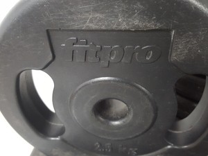 Thumbnail image of 143kg Studio Weight Plates Dance / Aerobics + 7 Barbells & Barbell Rack