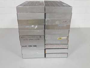 Thumbnail image of Lot of 20 Denley -80 Freezer Vial Sample Tray Storage Lab 38.1cm x 15.3cm