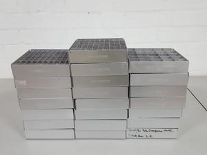 Thumbnail image of Lot of 22 Denley -80 Freezer Storage Racks Lab 