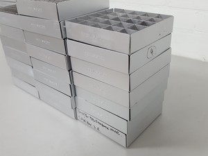 Thumbnail image of Lot of 22 Denley -80 Freezer Storage Racks Lab 