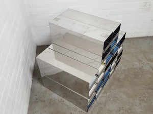 Thumbnail image of Lot of 12 Storage Tray Racks Lab Equipment