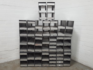 Thumbnail image of Lot of 23 Storage Racks -80 Freezer Storage Racks 48cm x 13.5cm x 30.5cm